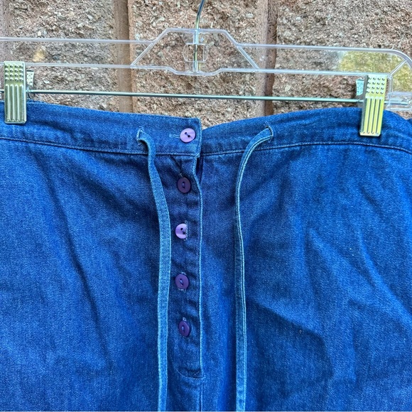 Denim Maxi Skirt - Picture 5 of 7